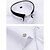baratos Camisas de botões masculinas-Homens Saia camisa de botão Camisa não de ferro Cor Sólida / Simples Casamento Azul Claro Preto Branco Rosa Manga Longa Aberto para a Lateral Todas as Estações Roupa Patchwork