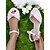 tanie Formalny-damskie białe sandały na niskim obcasie zdobione perłami – eleganckie buty ślubne i balowe z odkrytymi palcami