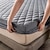 cheap Sheets &amp; Pillowcase-Queen Full King Protective Bed Cover Waterproof Mattress Protector Quilted Fitted Mattress Pad Bed Protector Thick Bed Cover Non-Slip Fitted Sheet with Deep Pocket Noiseless Hypoallergic