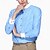 economico Camicie Button Down da uomo-Per uomo Camicia Camicie Camicia con bottoni Ancora Matrimonio Feste Bianco Verde chiaro Rosa Blu marino Manica lunga Bavero Primavera Autunno Abbigliamento Tasche