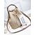 levne Kabelky a tote tašky-Dámské Kabelka Kbelík Bag Taška crossbody Na rameno Sláma Dovolená Běžné / Denní Plážové Návrh uzlu Velká kapacita Multi Carry Pevná barva Slátanina Khaki