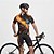 preiswerte Herrenbekleidungs-Sets-Herren Radtrikot mit Radhose fahrradbekleidung Kurzarm MTB Mountain Rennrad Schwarz Gelb Purpur Graffiti Fahhrad Spandex Sport Graffiti Bekleidung