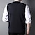 preiswerte Herren Elite Pullover &amp; Cardigans-Herren Pullunder Stricken V-Ausschnitt Kariert Karomuster V Ausschnitt Strickware Elegant Schule Formell Bekleidung Frühling Herbst Dunkelgrün Hellgrau S M L