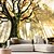 abordables Papiers peints-Papier Peint Paysage Nature 3D Décoration Maison Murale Rouleau Autocollant Retirable en PVC/Vinyle Matériel Autoadhésif/Nécessitant de la Colle Décor Murale pour Salon