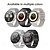 economico Smartwatch-696 QW49 Orologio intelligente 1.39 pollice Intelligente Guarda Bluetooth ECG + PPG Pedometro Avviso di chiamata Compatibile con Android iOS Da donna Da uomo Chiamate in vivavoce Promemoria di