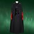 voordelige Klassieke Horror-Keversap Spook Lydia Deets Rok Cosplay kostuum Mantel Cosplay Film cosplay for Dames Volwassenen Maskerade Evenement / Feest