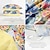 baratos 100% algodão-100% algodão conjunto de capa de edredão padrão floral conjunto macio de 3 peças de luxo conjunto de cama decoração de casa presente rei rainha capa de edredão