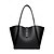 abordables Cabas et fourre-tout-sac fourre-tout en similicuir vert pour femme, design simple, décoration à boucle dorée - sac fourre-tout élégant et pratique pour le travail, le shopping et l'utilisation quotidienne noir blanc rouge