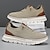 abordables Baskets-baskets à lacets en tricot respirant pour hommes – chaussures de course décontractées légères avec semelle coussinée pour la marche et le quotidien