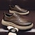 ieftine Pantofi casual cu șireturi-adidași casual cu șireturi maro din piele artificială pentru bărbați – pantofi eleganti și confortabili pentru purtarea de zi cu zi și activitățile în aer liber