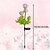 abordables Éclairage paysager-Lot de 2 lampes d&#039;extérieur à énergie solaire pour champ de fleurs en bord de mer, lampe de décoration pour cour, jardin, chemin, pelouse, festival de printemps, festival d&#039;été, mariage, atmosphère