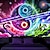 cheap Blacklight Tapestries-Blacklight Tapestry Glow in the Dark Glow Party UV Reactive Taichi Zen Trippy Misty Nature Landscape Hanging Tapestry Wall Art Mural for Living Room Bedroom