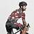 abordables Maillots pour hommes-Homme Maillot de cyclisme Crâne Manche Courte Cyclisme T-shirt Maillot avec 3 poches arrière VTT Vélo tout terrain Séchage Rapide Design Anatomique Évacuation de l&#039;Humidité Respirant Des sports Noir