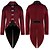 billige Toppe-Punk &amp; Gotisk Middelalderkostumer Steampunk Jakke Maskerade Vampyr Pestlæge Udklædning Herre Royal Steampunk Karneval Maskerade Fest Voksne Frakke