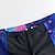 preiswerte Herrenbekleidungs-Sets-Herren Radtrikot mit Radhose fahrradbekleidung Kurzarm MTB Mountain Rennrad Schwarz Gelb Purpur Graffiti Fahhrad Spandex Sport Graffiti Bekleidung