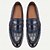 abordables Mocassins en cuir de qualité supérieure-mocassins en cuir véritable pour hommes – chaussures habillées à enfiler en relief crocodile avec semelle robuste pour les affaires et les tenues de soirée