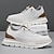 abordables Baskets-baskets à lacets en tricot respirant pour hommes – chaussures de course décontractées légères avec semelle coussinée pour la marche et le quotidien