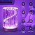 cheap Star Galaxy Projector Lights-LED Vase RGB Night Lamp Modern Art Decor Style Smart Night Light APP Controller With Remoter Controller Perfect for Bedroom Living Room Office Flower Arrangement 1X