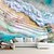 abordables Papel pintado-Papel tapiz de mármol paisaje 3D Decoración del hogar Mural de pared Rollo Autoadhesivo/Con adhesivo material PVC/Vinilo Decoración de pared para sala de estar