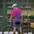 billige Klærsett for menn-Herre Sykkeljersey med shorts Kortermet Fjellsykling Veisykling Sommer Vår Høst Burgunder Blå Lilla Geometrisk Gradert Sykkel Forside Glidelås Svettereduserende Bekvem Pustende Spandex sport Klær