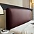 baratos Acessórios de cama-Capas de Cabeceira em PU Slipcover Protetor Impermeável Antipó Lavável