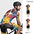 preiswerte Herrenbekleidungs-Sets-Herren Radtrikot mit Radhose fahrradbekleidung Kurzarm MTB Mountain Rennrad Gelb Sahne Purpur Graffiti Fahhrad Spandex Sport Graffiti Bekleidung