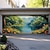 abordables Bannières de Garage et de Porte-Décorations de porte paysage Couverture de porte de garage Bannière extérieure printemps lac Grande toile de fond pour décoration de porte de garage extérieure Décorations murales de maison pour les