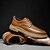 ieftine Pantofi casual cu șireturi-adidași casual cu șireturi maro din piele artificială pentru bărbați – pantofi eleganti și confortabili pentru purtarea de zi cu zi și activitățile în aer liber