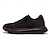 abordables Baskets-baskets à lacets en tricot respirant pour hommes – chaussures de course décontractées légères avec semelle coussinée pour la marche et le quotidien