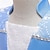 preiswerte Märchen-Motto-Kleider-kinderkleidung Mädchen Kleid Graphic Kurzarm Leistung Party Pailletten Patchwork bezaubernd Kostüm Polyester Midi Casual kleid A Linie Kleid Frühling Herbst 4 Jahre + Blau