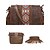 cheap Crossbody Bags-Women&#039;s Crossbody Bag Crossbody Bag Shoulder Bags PU Leather Holiday Casual Daily Rivet Tassel Zipper Large Capacity Patchwork National Totem Dark Brown