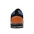 cheap Casual Lace-Up Shoes-Men's Casual Oxford Shoes, Blue and Black Lace-Up Dress Sneakers with Suede Accents, Stylish Footwear for Business, Weddings and Everyday Wear