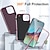 رخيصةأون جرابات آيفون-هاتف غطاء من أجل iPhone 16 15 14 Pro Max Plus 13 12 11 Pro Max غطاء خلفي ضد الصدمات مكتب  /  الأعمال TPU الكمبيوتر الشخصي