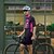 billige Klærsett for menn-Herre Sykkeljersey med shorts Kortermet Fjellsykling Veisykling Rød Fuksia Tegneserie Sykkel Spandex sport Tegneserie Klær