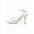 cheap Dress Sandals-Strappy High Heel Sandals for Women – Sleek Open-Toe Heels with Ankle Strap and Square-Toe Design, Perfect for Weddings, Cocktail Parties and Formal Events