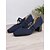 baratos Block Heels-scarpin mary jane fly-knit respirável com detalhe de fivela dupla e salto grosso, estilo elegante para mulheres, ideal para trabalho, eventos e ocasiões formais