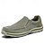 economico Slip-ons e mocassini da uomo-sneakers casual slip-on da uomo – comode scarpe in tela con suola leggera per attività all&#039;aperto, uso quotidiano e vacanze