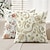 billige blomster- og plantestil-Blomster dekorative toss puter dekke 1PC myk firkantet sofa putevar putevar soverom stue sofa stol