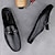 cheap Men&#039;s Clogs &amp; Mules-Men&#039;s Brown Slip-on Loafers with Metallic Buckle, Casual Faux Leather Shoes for Everyday Wear