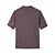 billiga Herrarnas Elite T-shirts och linnen-Herr T-shirt Mock turtleneck Kortärmad Rund hals Hög krage Sommar Vår Stickat Semester Vintage Stickat Skola Träning Utomhus Mörkgrå Sjöblå Svart Topp t-shirt för män