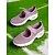 voordelige Damessneakers-Flyknit mesh slip-on sneakers voor dames – comfortabele sportschoenen met klittenbandsluiting en luchtkussenzool voor wandelen en dagelijks gebruik