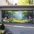abordables Bannières de Garage et de Porte-Décorations de porte paysage Couverture de porte de garage Bannière extérieure printemps lac Grande toile de fond pour décoration de porte de garage extérieure Décorations murales de maison pour les