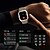 levne Chytré hodinky-q11 chytré hodinky 1,73 palcové chytré hodinky fitness hodinky na běhání bluetooth krokoměr sledování připomenutí hovorů kompatibilní s android ios ženy muži volání handsfree vodotěsný sledovač kroků