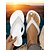 billiga Semester Sandaler-damsandaler med strass utsmyckade flip flop-sandaler – snygga och bekväma casual sandaler för sommar, strand och semester