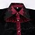 economico Cime-Punk &amp; Gotico Medievale Rinascimento Blusa / Camicia Vampiro Gentiluomo Con Volant Tinta unica Costume Per uomo Fantasia Reale Stile Steampunk Mascherata Performance Palcoscenico Fiera Rinascimentale