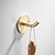 abordables Sets de accesorios de Baño-Toallero de latón cepillado, toallero de baño, toallero de pared, accesorios de baño de latón, estante de baño, toallero, toallero, herrajes de baño