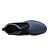 cheap Casual Lace-Up Shoes-Men's Casual Oxford Shoes, Blue and Black Lace-Up Dress Sneakers with Suede Accents, Stylish Footwear for Business, Weddings and Everyday Wear