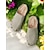 abordables Sandalias Cómodas-Sandalias casuales con tira trasera para mujer: zapatos de punta cerrada con diseño recortado, cómodos para usar a diario y para ocasiones de primavera/verano.