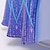 preiswerte Märchen-Motto-Kleider-kinderkleidung Mädchen Kleid Graphic Kurzarm Leistung Party Pailletten Patchwork bezaubernd Kostüm Polyester Midi Casual kleid A Linie Kleid Frühling Herbst 4 Jahre + Blau