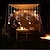 preiswerte Osterlichter-Ramadan-Festlicht mit Fernbedienung, 3,5 m, 120 LEDs, Stern-Mond-Vorhanglicht, 8 Modi, Hochzeit, Geburtstagsfeier, wasserdichtes Zelt im Freien, Schlafzimmer, Wohnzimmer, Balkon, Garten, dekoratives